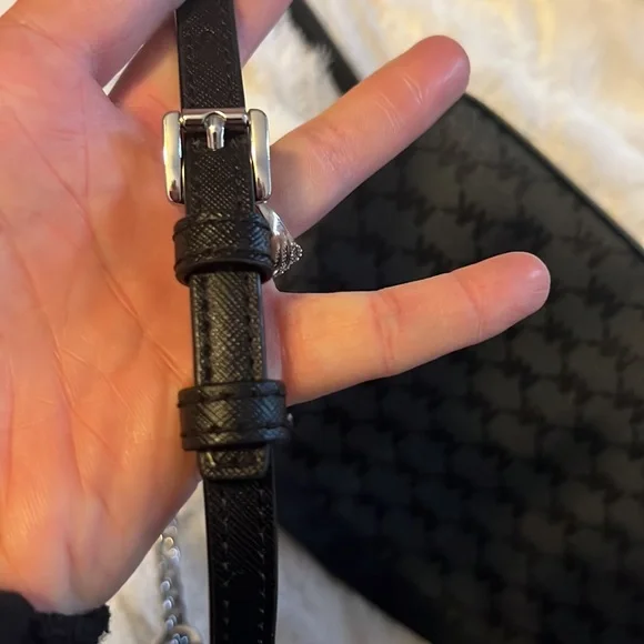 🖤🤍Authentic Michael Kors jet set large chain strap crossbody bag 🖤🤍 - Picture 12 of 13